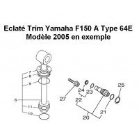 Kit Trim Yamaha F150