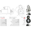 Motorino avviamento MERCEDES-BENZ SLK (R170)_1