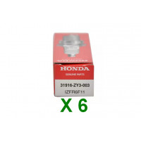 6 Candele all'iridio Honda BF225 