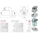Motorino avviamento KIA BESTA Van_1
