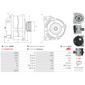 Alternatore Audi A3 Convertible (8P7)_1